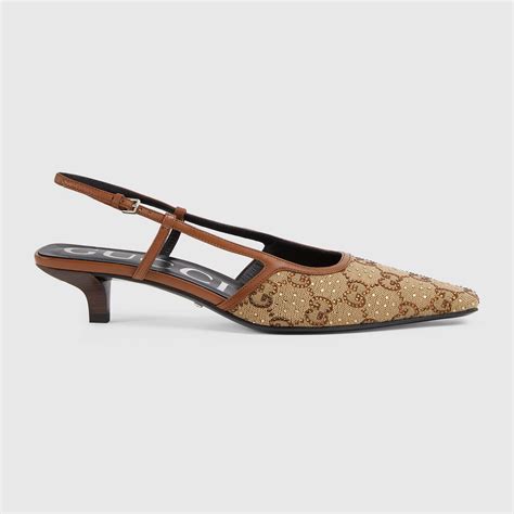 schuhe marke gucci|Gucci slingback shoes for women.